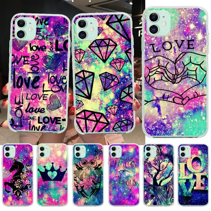 Чехол для телефона Pop art Crown Diamond Love iPhone 11 pro XS MAX 8 7 6 6S Plus X 5S SE 2020 XR | Мобильные