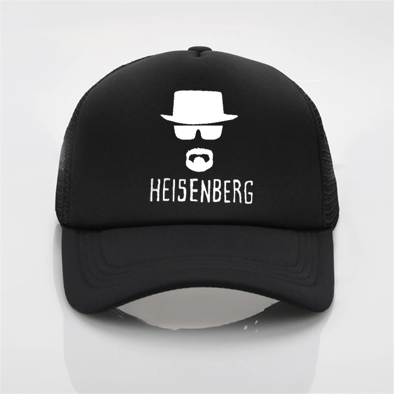 Модная шапка с сеткой Heisenberg с принтом бейсбольная кепка для мужчин wo мужская летняя трендовая Кепка новая молодежная Джокер Солнцезащитная шляпа пляжный козырек шляпа