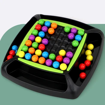 

Rainbow Ball Matching Game Parent-Child Interaction Bump Training Concentration Logical Thinking Kids Educational Toys
