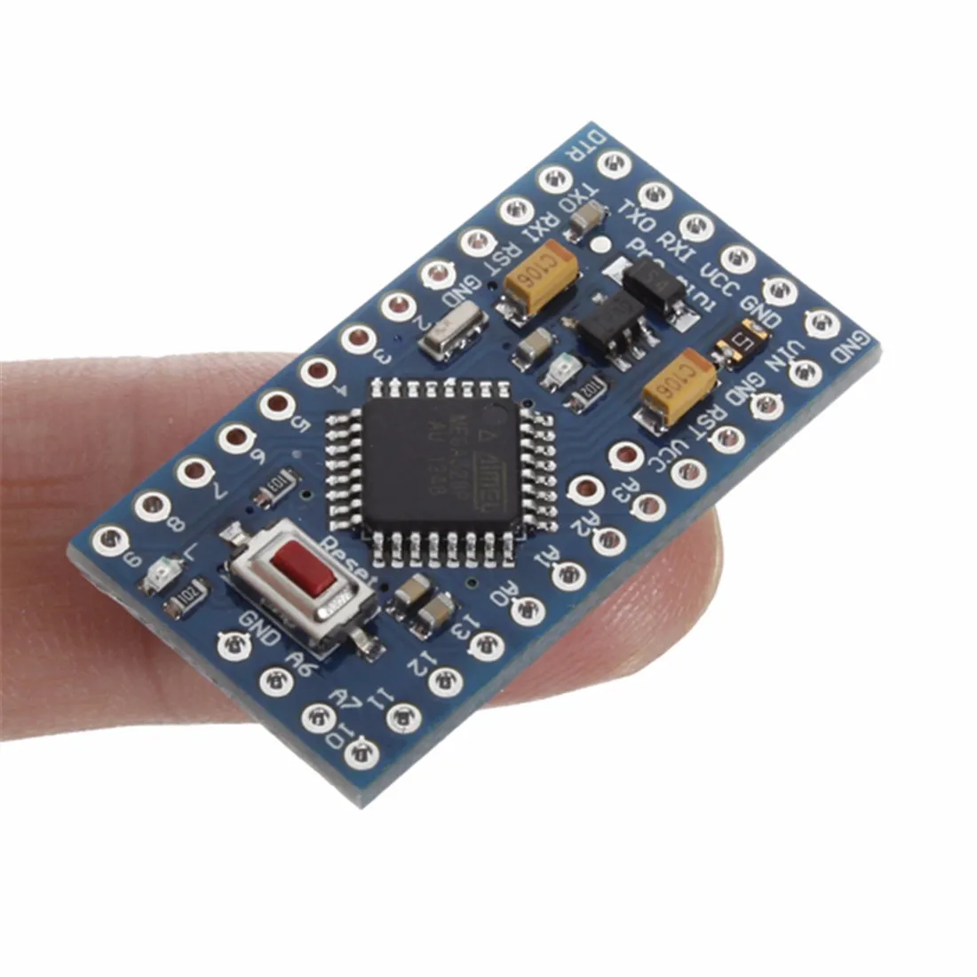 LEORY Mini ATMEGA328 328p 5V 16MHz для Arduino совместимый Pro модуль платы