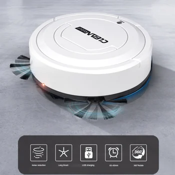 

3 IN 1 Intelligent Vacuum Cleaner Charging Portable Automatic Cleaning Machine Sweeping Robot Automatic Dust Collector