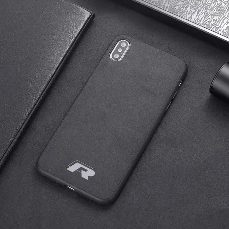 Luxury Racing-Inspired Leather Phone Case Cover