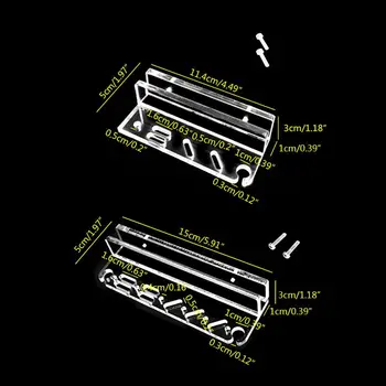 

2020 New Fish Tank Aquascaping Tool Aquatic Plant Kits Management Holder Tweezers Scissors Storage Rack, Aquarium Tank Mounted