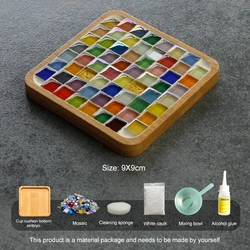 Posavasos de bambú Manual para niños, juguetes de rompecabezas para niños, taza creativa, posavasos, juguete educativo para padres e hijos