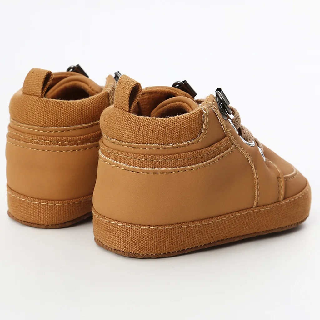 TELOTUNY/детская обувь; сезон осень-зима; детская обувь для мальчиков и девочек с перекрестной шнуровкой; однотонная обувь для первых шагов; нескользящая Мягкая подошва; модная детская обувь; 1010