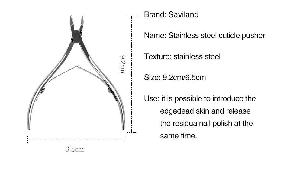 Saviland Nail Art Salon Tip Files Buffer Block Nail Art Salon Cuticle Pusher Manicure Pedicure Pro Nail Tools All For Manicure