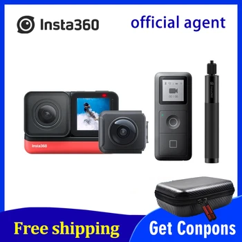 

Insta360 ONE R Action Camera 5.7K 360 4K Wide Angle Waterproof Sport Video Camera For iPhone and Android