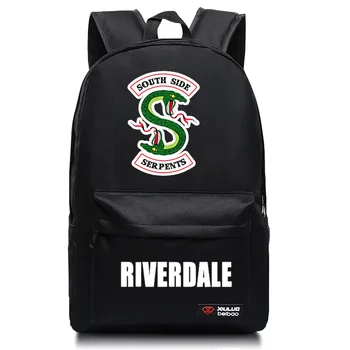 

Riverdale South Side Stranger Things Boy Girl School bag Women Bagpack Teenagers Schoolbags Canvas Men Student Backpacks