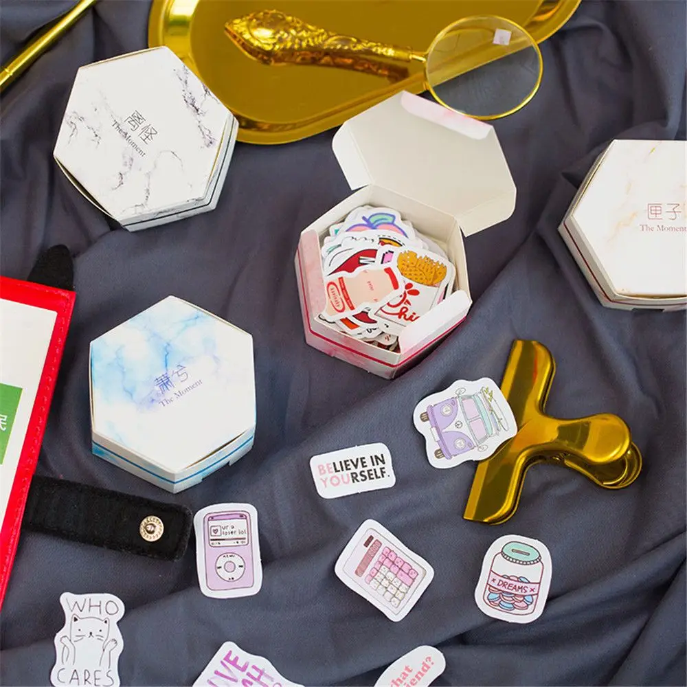 100 шт. наклейки серии The Moment Kawaii DIY скрапбукинг украшения самоклеющиеся