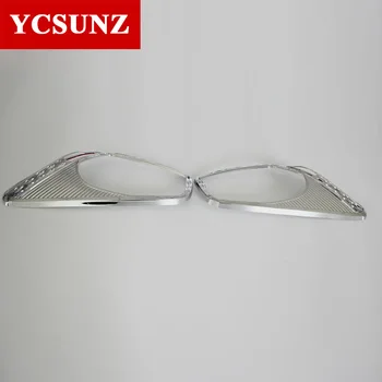 

ABS Car Styling Accessories Chrome Headlight Cover Head Lamp Trim For TOYOTA RAV 4 2001 2002 2003 2004