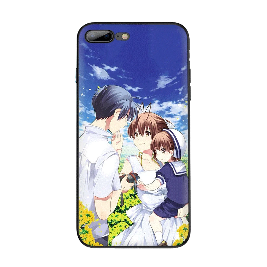 Чехол для мобильного телефона iPhone 5 5S SE 6 6s 7 8 Plus iPhone 11 Pro X XR XS Max XR защитный чехол clannad