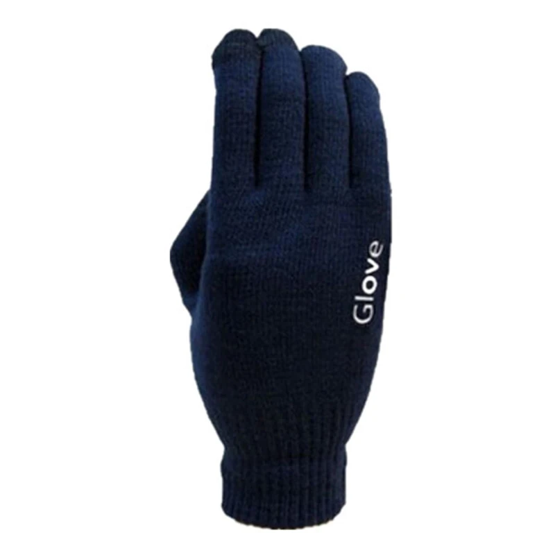 LJCUIYAO модные перчатки унисекс красочный подвижный телефон тронутые перчатки мужские и женские зимние варежки черные теплые смартфон перчатки для вождения
