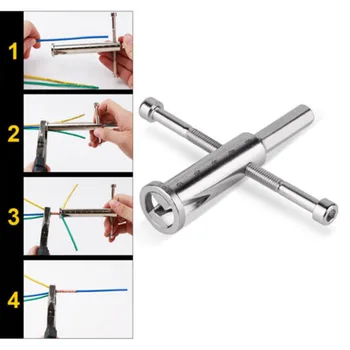 

1 Pc Cable Connector Wire Twisting Tool Stripper&Twister For Power Drill Driver