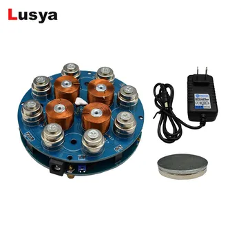 

DIY magnetic levitation module Maglev Furnishing Articles DIY Kit Magnetic Suspension Digital Module with LED lamp weight 300g