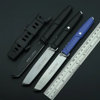 

Outdoor Tactical Knife Camping Knife Hunting Fishing Survival Utility Knife Extrema Ratio Straight Knives Portable Sheath EDC Tools