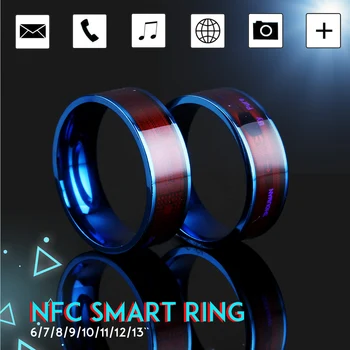 

NFC Smart Ring IC ID Card for NFC Mobile Phone Intelligent Chip Stainless Steel Magic Finger NFC Ring Waterproof Smart Ring