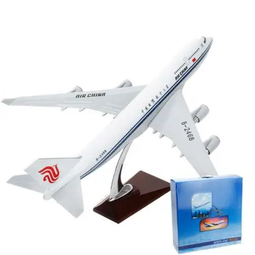 47 см Air China Airlines 747 самолет подарок воздушный автобус игрушки статическая модель TH09619