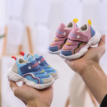 

2020Spring Infant Toddler Shoes Girls Boys Casual Mesh Shoes Soft Bottom Comfortable Non-slip Kid Baby First Walkers Shoes