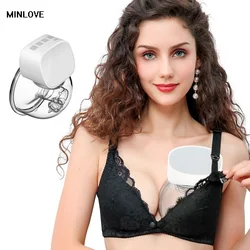 Tire lait électrique, rechargeable par USB, mains libres, silencieux, automatique, lait maternel pour bébé 
