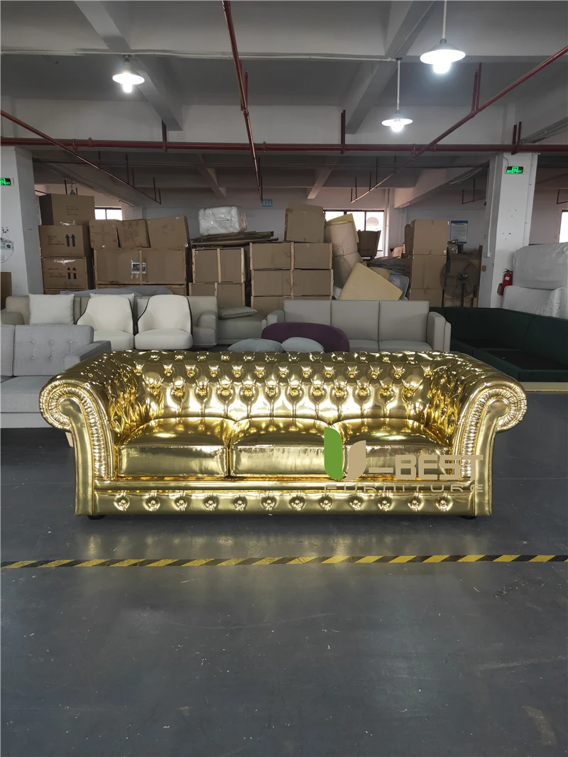U-BEST CHESTERIELD SOFA GOLD SOFA (8)