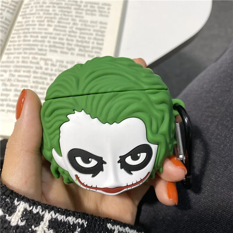 Чехол Joker для AirPods 2 1 чехол Apple с Эрик бордом наушников силиконовый защитный