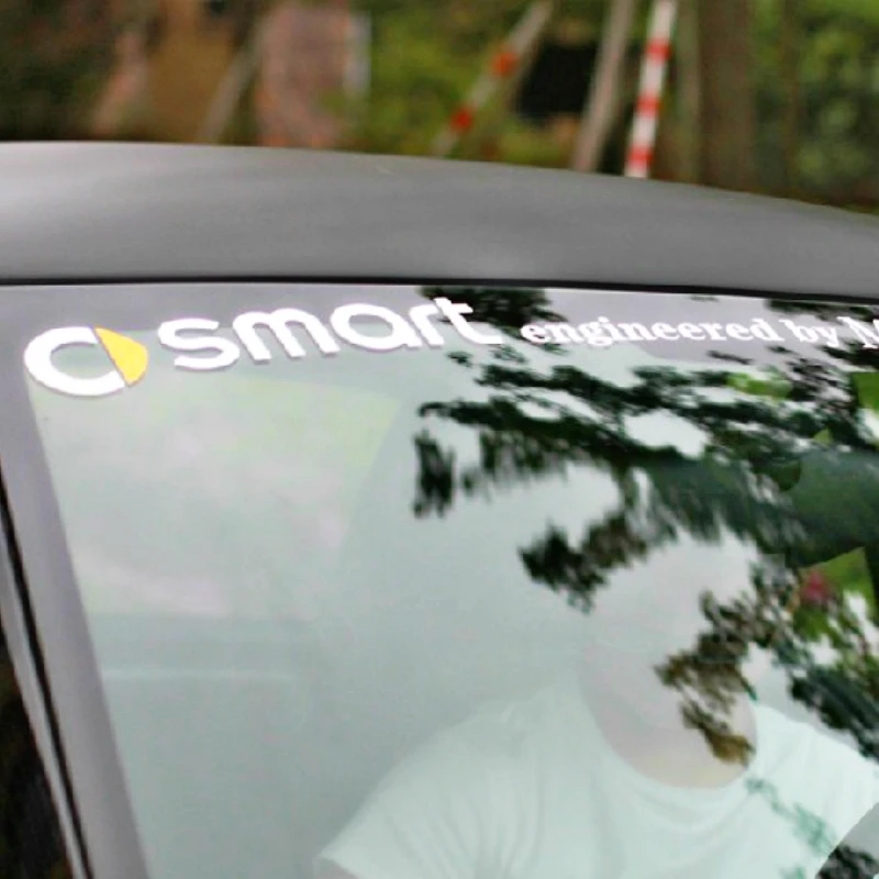 

Car Accessories Front Windshield Sticker And Decal For Smart Fortwo Forfour Sharpread Forstars Forvision ED