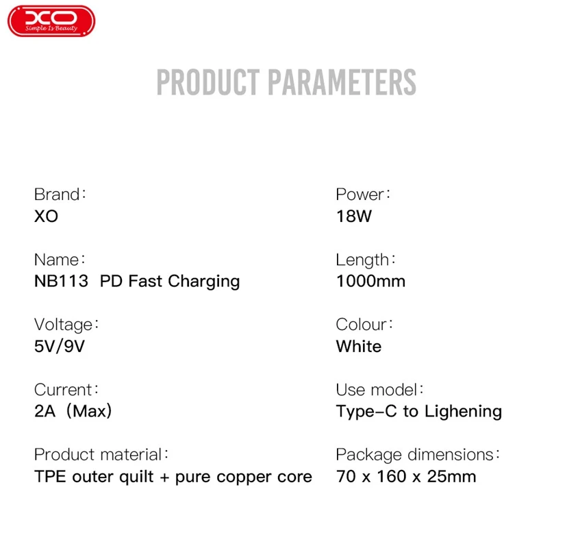 XO PD кабель для быстрой зарядки для USB C Lightning для iPhone 11 Pro для type C 3A быстрое зарядное устройство для type C Lightning Macbook для телефона