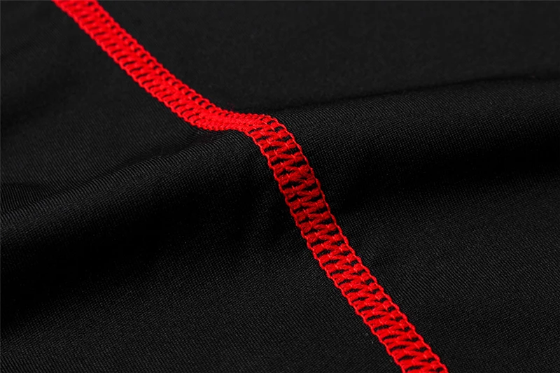 Acefancy Black Cop Top Compression Short Leeve T Shirt Sport for Men Gym Shorts Stretchy Tops 71605 Male Sportwear Gym Clothes