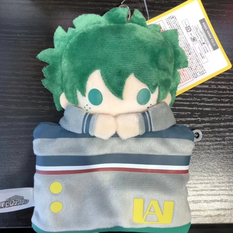 Аниме Мой герой Academy Izuku Katsuki Shouto подвеска с мягкой игрушкой портмоне карта брелок для ключей мягкий фаршированный кулон в форме куклы подарок 15 см