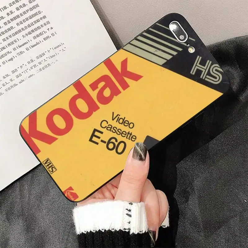 TOPLBPCS Japanese brand film Fashion Soft Kodak Black Cell Phone Case for iPhone 8 7 6 6S Plus X 5 5S SE 2020 XR 11 pro XS MAX