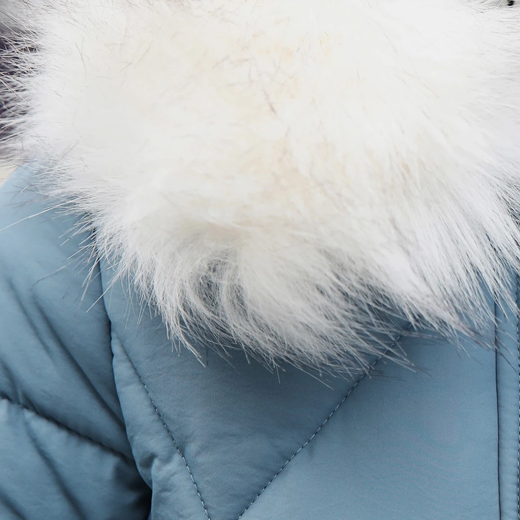 JAYCOSIN New Arrival Coats Parka Fashion Slim Women Winter Hooded Warm Coat Plus Size Thick Fur Cotton Padded Jacket Femal 924