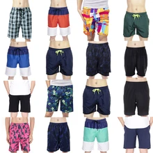 Летняя пляжная одежда для мужчин плавки шорты Свободные повседневные быстросохнущие мужские шорты мужские короткие брюки с карманами мужской купальник 16 цветов