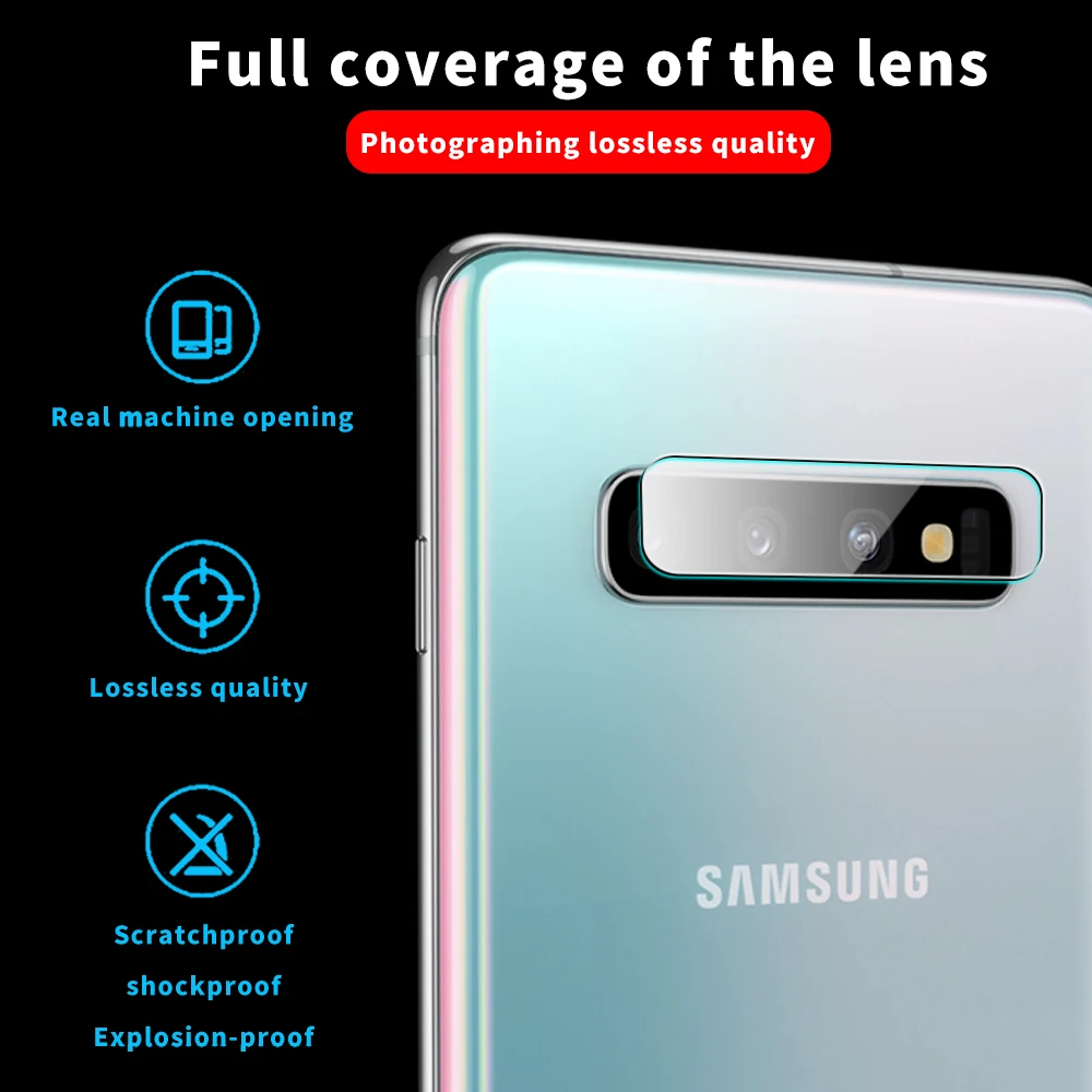 

Camera Glass for Samsung Galaxy S10 Plus Note 10 Plus S10e S20+ Glass Protective Lens Glass Camera Protector for Samsung Note10+