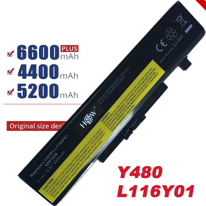 Аккумулятор HSW 6 ячеек для lenovo IdeaPad Y480 G710 G700 Z580 G480 G585 Y485 Y580 Z380 G400 G485 G580