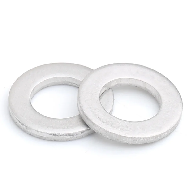 Aluminum Washers Gasket Thickness M5 M6 M8 M10 M12 M14 M16 M18 M20 M22 M24 Flat Metal Washer Gasket Aluminum Sealing Rings