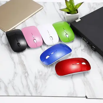 

2.4G Wireless 3 Keys Mouse Battery Powered Mice With USB Receiver For Laptop Notebook PC Desktop Adjustable Resolution Keyboards