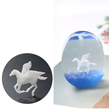 

Silicone Flying Horse Modeling Resin Mold Landspace Fillings Resin Casting Art