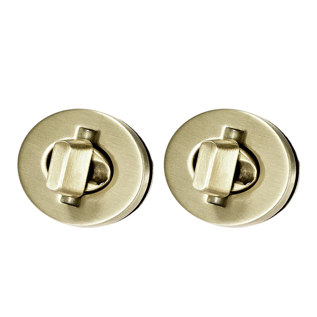 

uxcell 2 Sets Oval Purses Twist Lock 35mm x 28mm Clutches Closures for DIY Bag Making - Brussed Brass