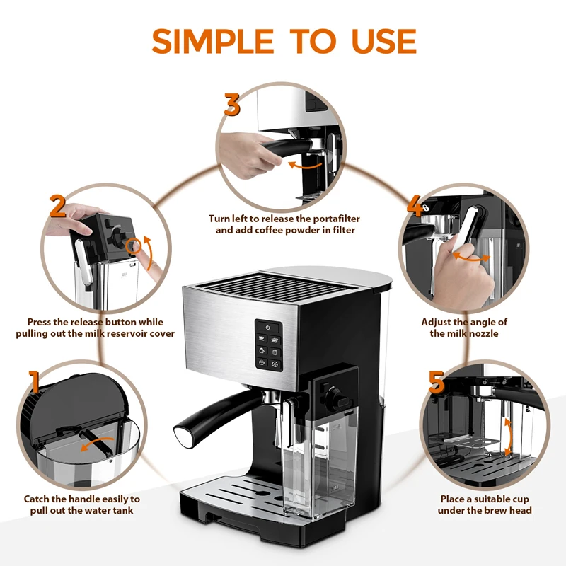 Jassy Espresso Coffee Machine – The Take Phlyt Blend