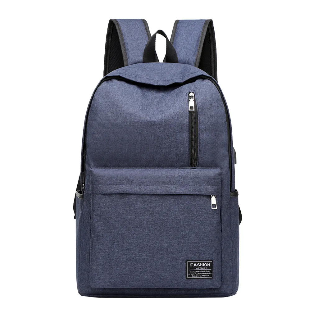 Aelicy мужской холщовый рюкзак Серый Повседневный рюкзаки 15 дюймов ноутбук рюкзаки для колледжа Студенческая школьная сумка рюкзак женский мочила - Цвет: BU