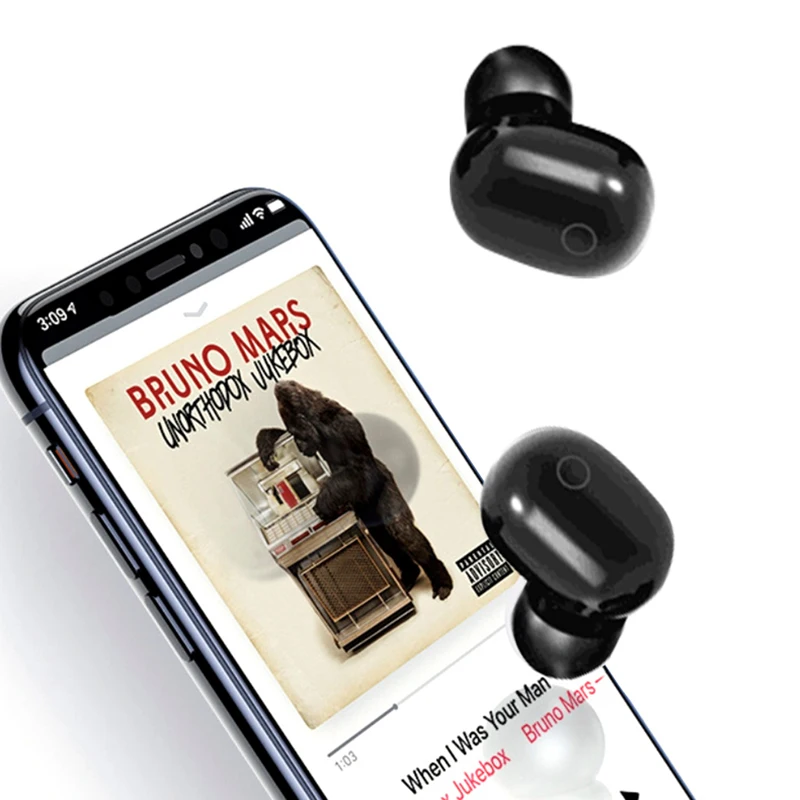 TWS наушники беспроводные Bluetooth наушники с шумоподавлением водонепроницаемые HiFi игровые наушники с микрофоном зарядная коробка