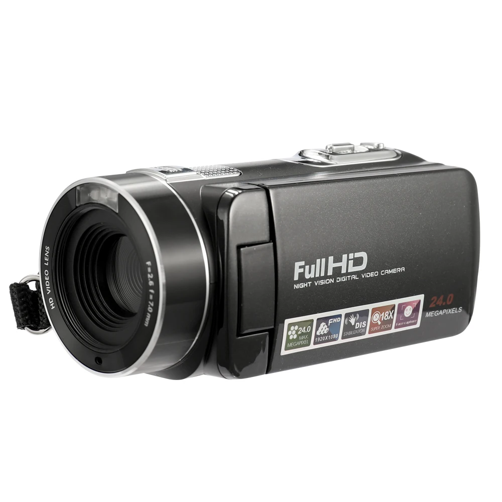 

Professional Digital Camera 1080P Full HD Night Vision 3.0in LCD Screen Cameras Video Camcorder Mini DV Home Cam