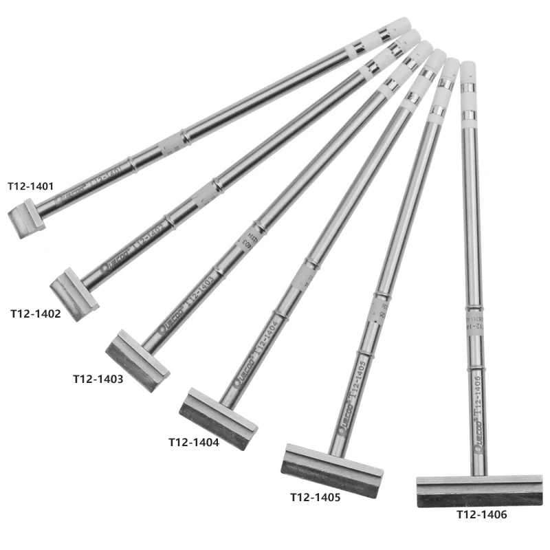 

QUECOO Original T12-1401 1402 1403 1404 1405 1406 Soldering Station Welding Tip Soldering Iron For FX951 Repair Tools