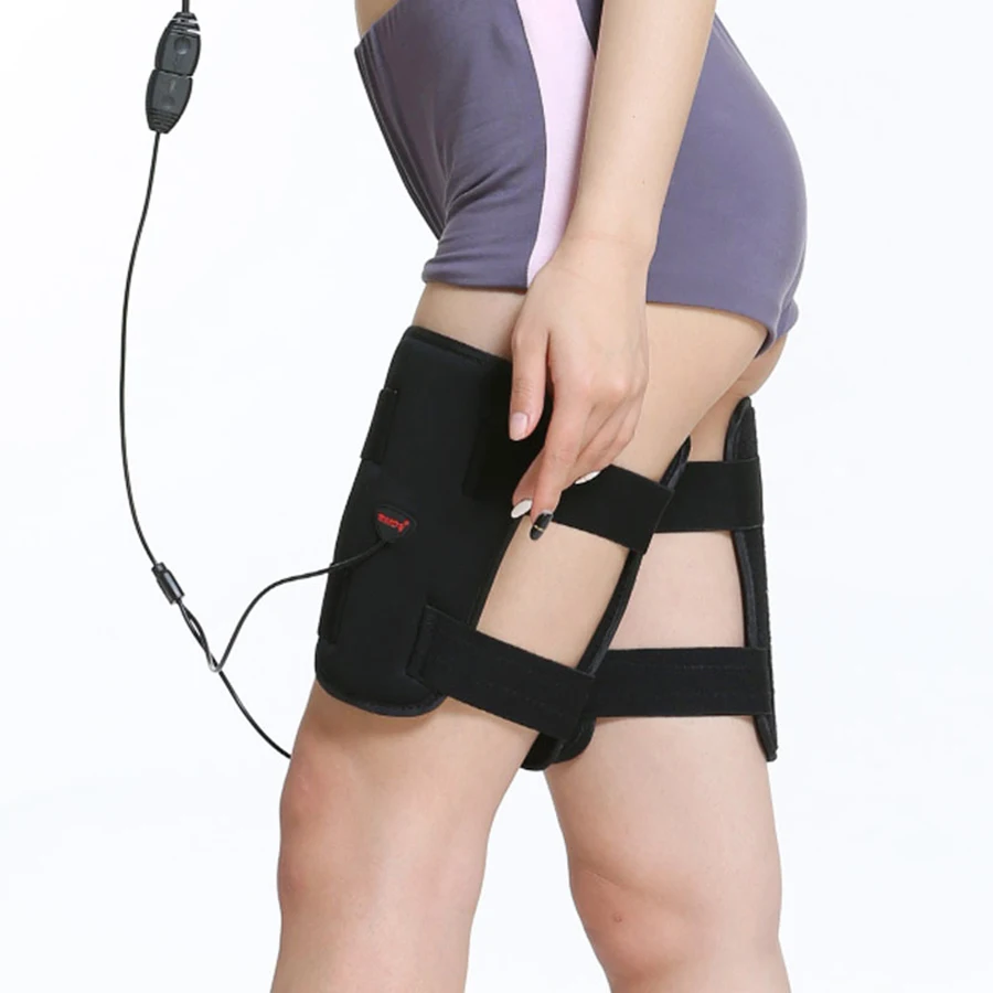 Электрический перезаряжаемый EMS пояс для похудения на ногах 150 интенсивность ABS Женский Тонер для бедер пояс для ног для женщин