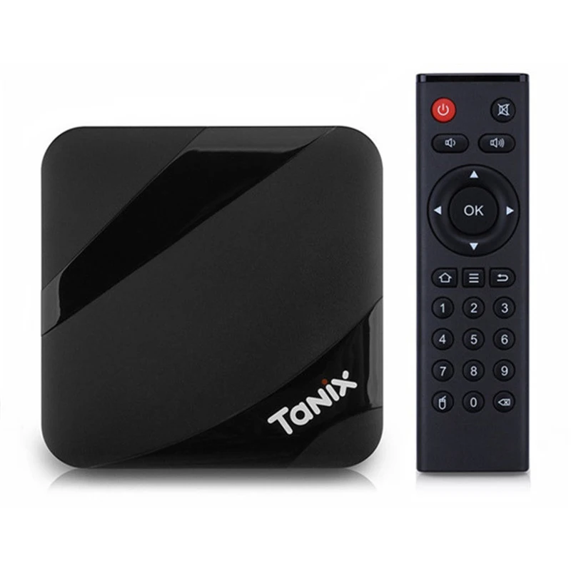Tx3max Amlogic S905W Smart tv Box Android 9,0 2G 16G медиаплеер 4K Google голосовой помощник Поддержка WiFi IP tv медиаплеер