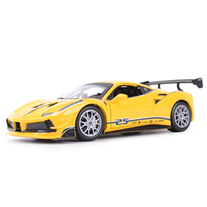 Bburago 1:24 Ferrari 488 спортивный автомобиль статический литой Коллекционная модель