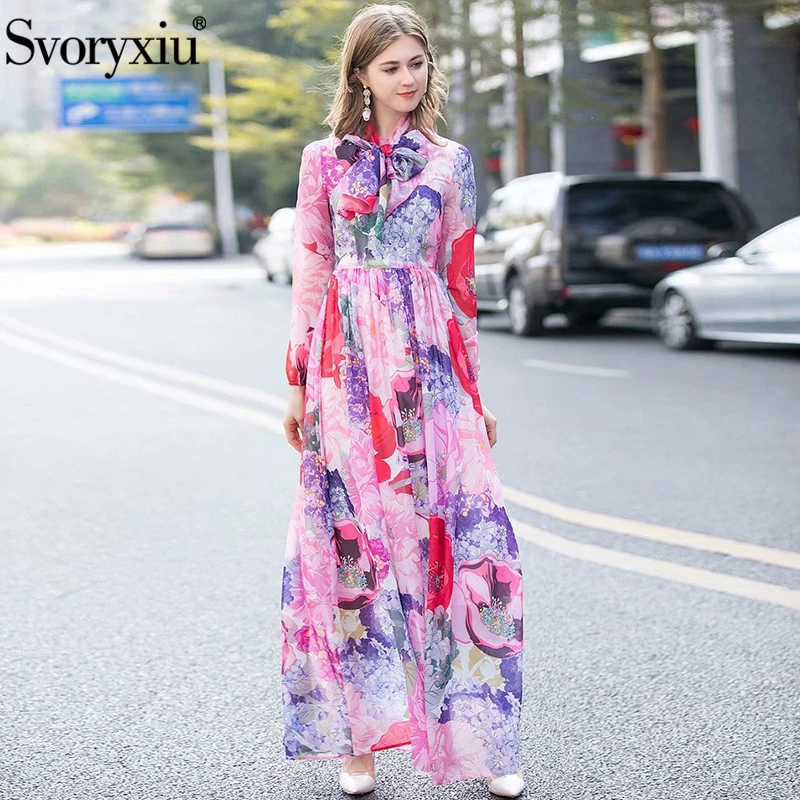 vacation maxi dress with sleeves