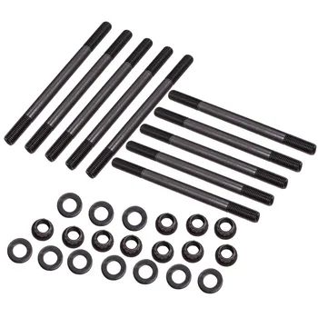 

Cylinder Head Studs Kit 12-Point Head 96-00 For Honda Civic DX EX 1.6L D16Y5