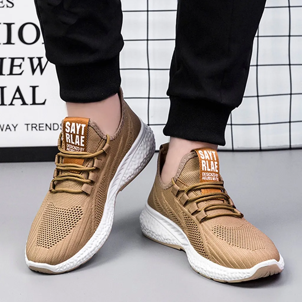 

ZOXO Men Mesh Casual Lace-Up Sport Shoes Runing Breathable Shoes Sneakers Walking Jogging Sports Shoes Casual Outdoor Shoes