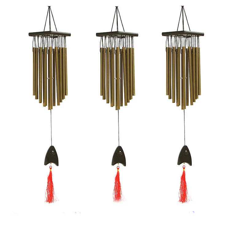 

Manufacturers Wholesale Japanese Style Metal Wind Chime Home Decoration Wind Chime Wooden Craftwork Creative Gifts a Generation